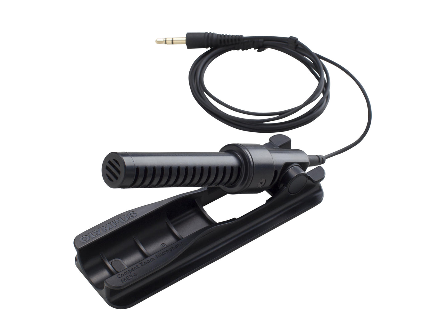 ME34 microphone with cable on a white background