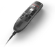 A Philips SpeechMike Premium Touch SMP3710 - Slide Switch, a handheld dictation microphone with a slide switch, buttons, and a built-in speaker.