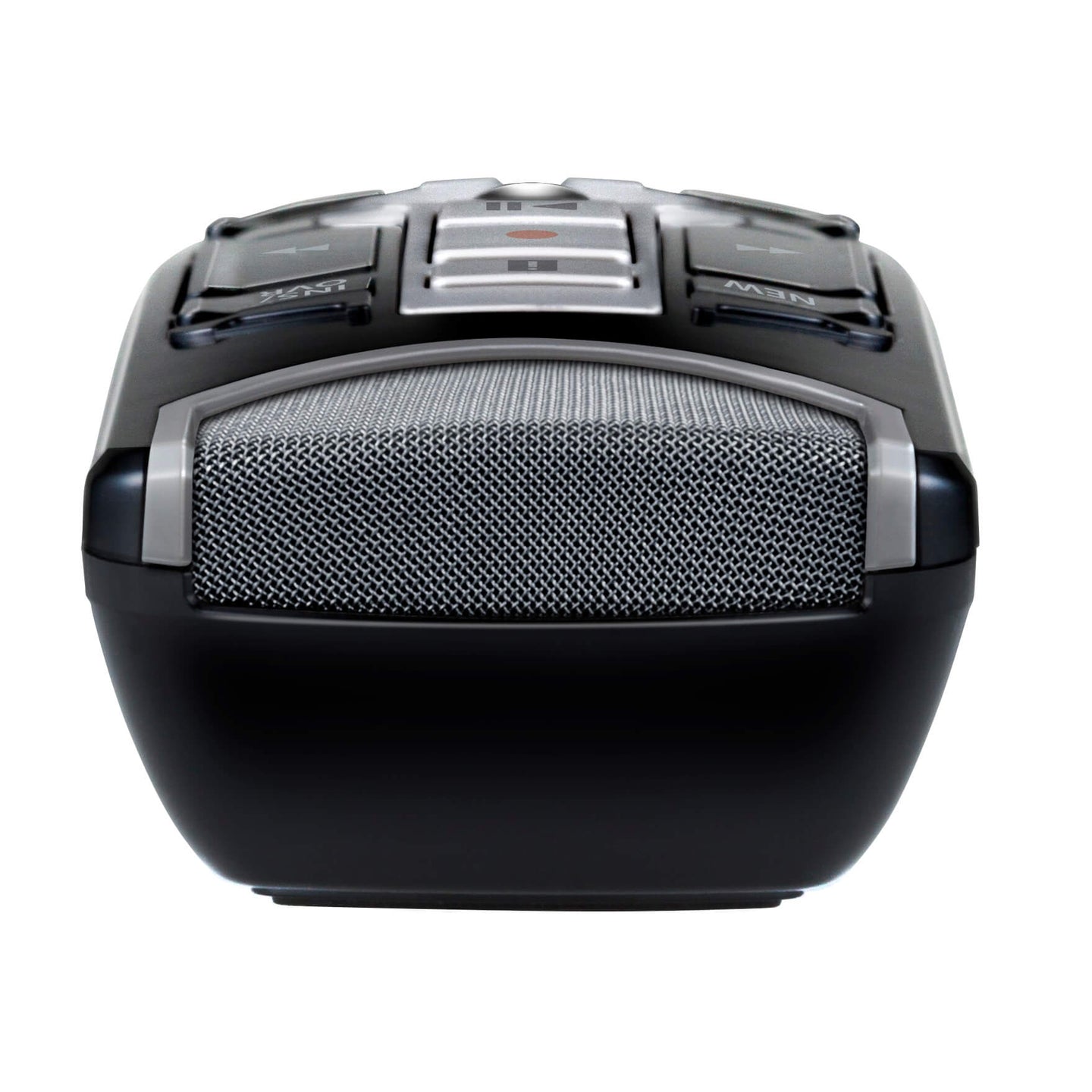 'End on' view of RM4015P usb microphone, focusing on microphone