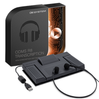 OM System Transcription kit  - foot pedal, head set and software