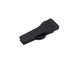 A black Olympus CL-4 Stand Clip designed for attaching to pocket or notebook, and as a stand for recorders.