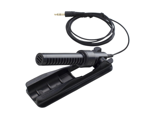 ME34 microphone with cable on a white background