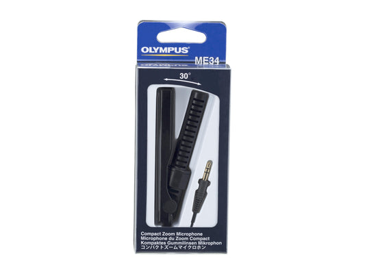 OM System ME34 Compact Zoom Microphone