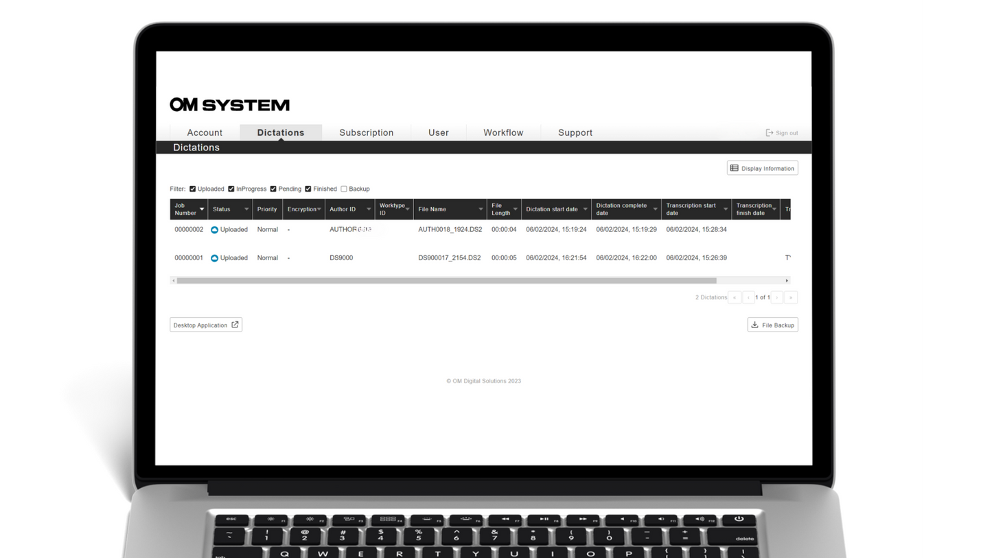 OM System ODMS Cloud – 12-month subscription