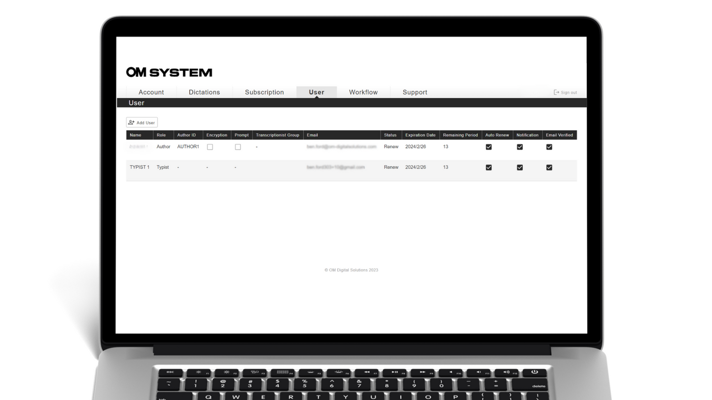 OM System ODMS Cloud – 12-month subscription