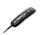 OM System RecMic II RM-4110S Slide Switch & Trackball Professional USB Microphone with a wired connection, predominantly black in color.
